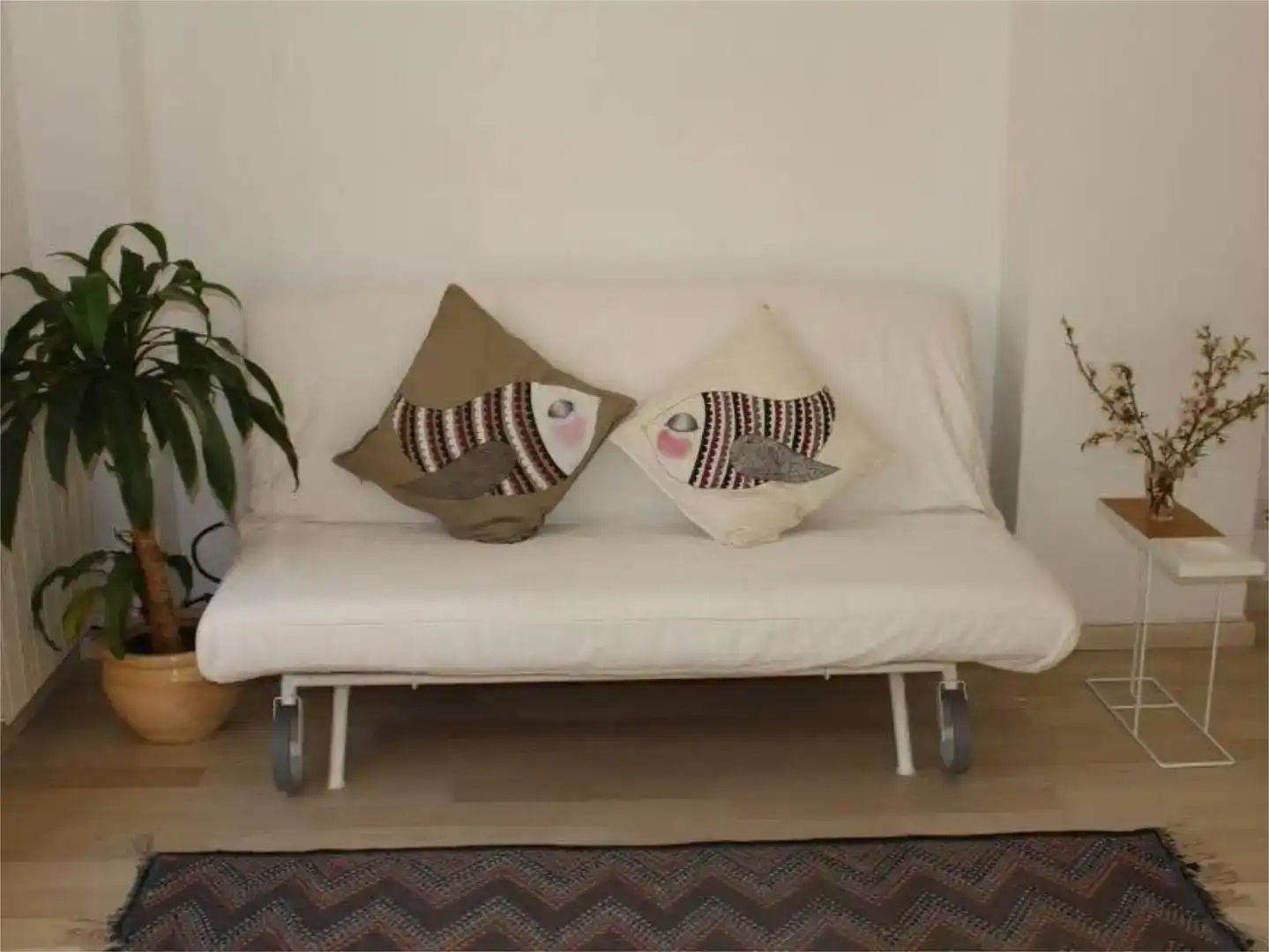 Wohnzimmer von Wohnung zur Miete in  Palma de Mallorca mit Klimaanlage