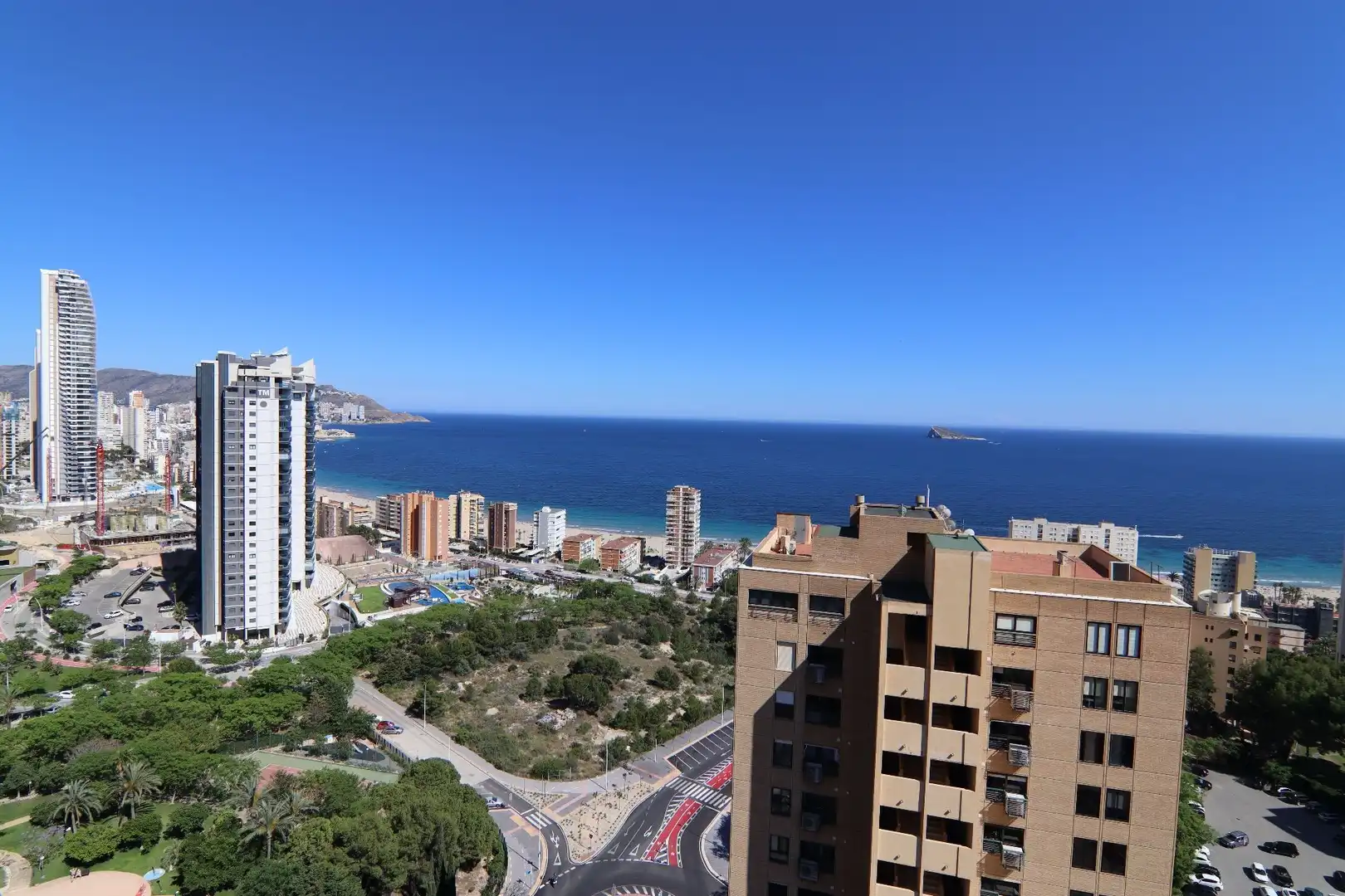Vista exterior de Piso en venta en Benidorm con Aire acondicionado, Terraza y Amueblado