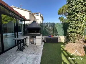Terrassa de Casa o xalet en venda en Masquefa amb Aire condicionat, Calefacció i Jardí privat