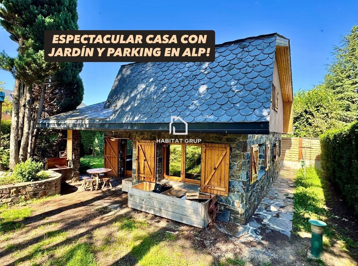 Parking of House or chalet for sale in Alp  with Heating, Private garden and Storage room