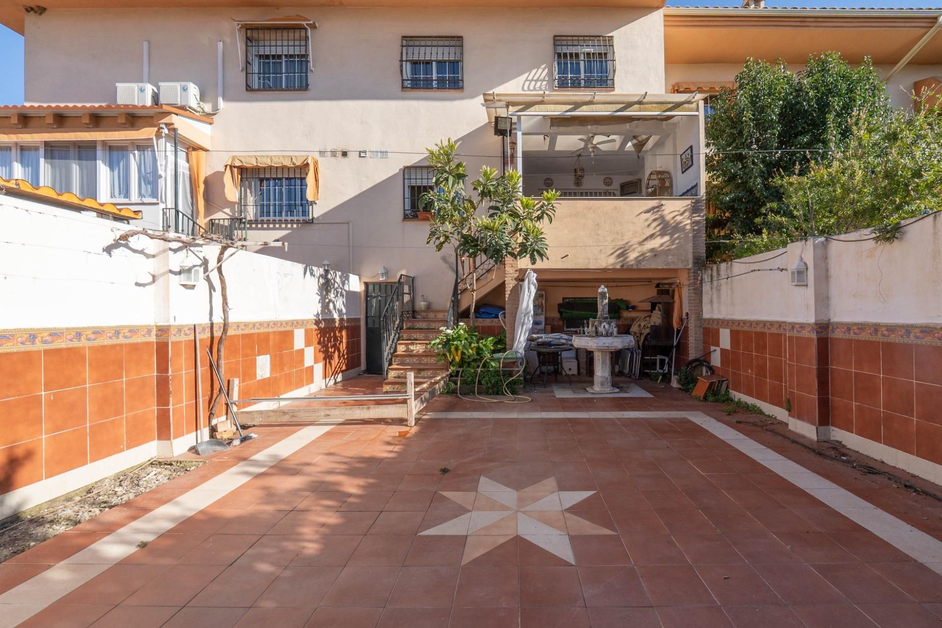 Garden of Single-family semi-detached for sale in Ogíjares  with Air Conditioner, Heating and Terrace