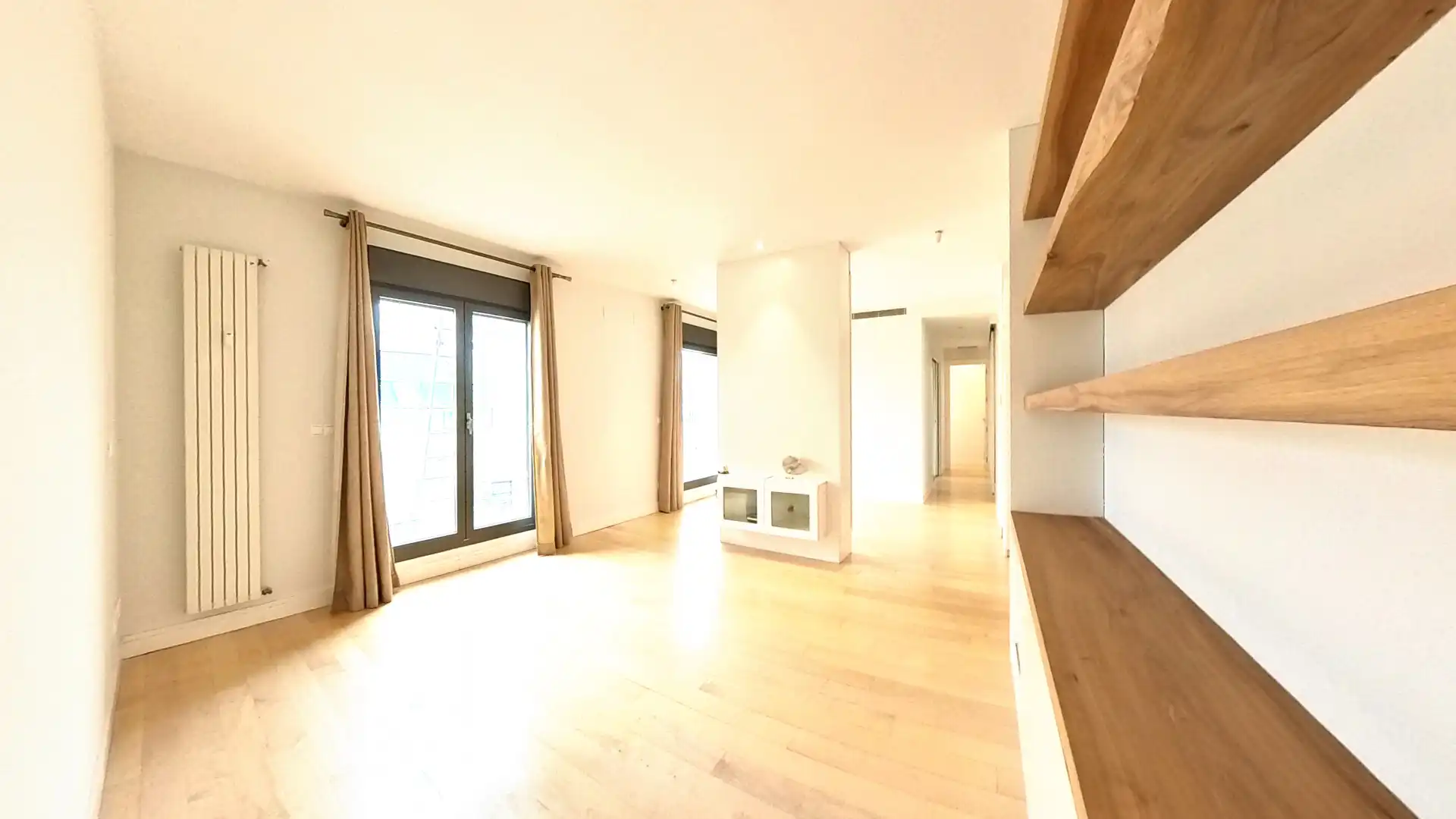 Sala de estar de Ático de alquiler en Madrid con Aire acondicionado, Terraza y Trastero