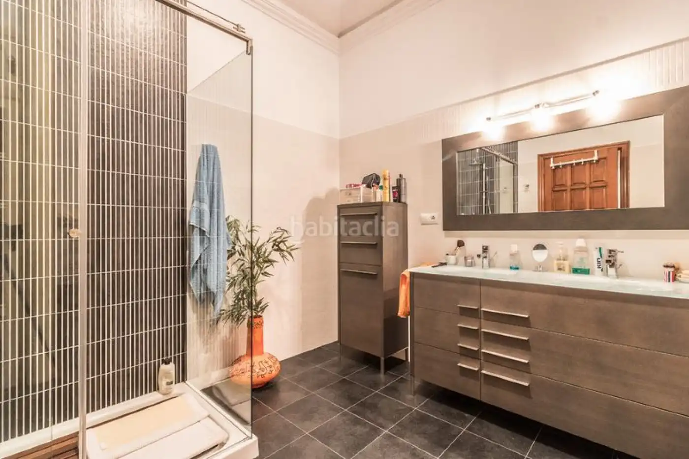 Baño de Casa o chalet en venta en El Genovés con Aire acondicionado, Jardín privado y Terraza