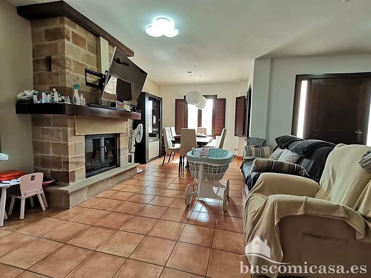 Living room of House or chalet for sale in Linares  with Air Conditioner, Heating and Terrace