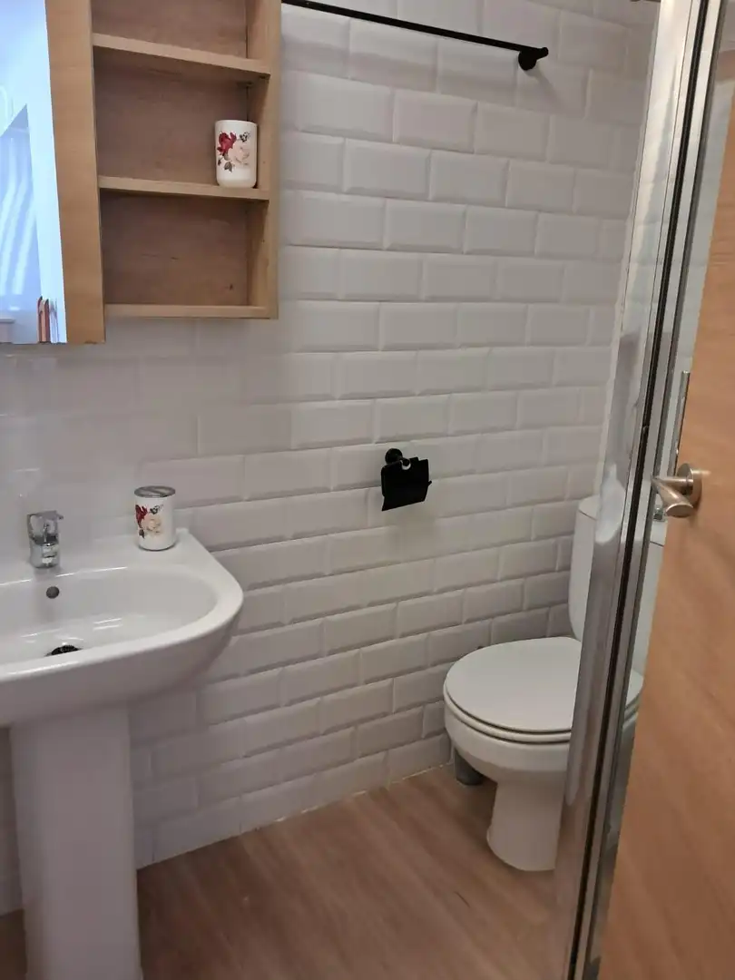 Bany de Planta baixa de lloguer en Santa Pola amb Aire condicionat, Terrassa i Moblat
