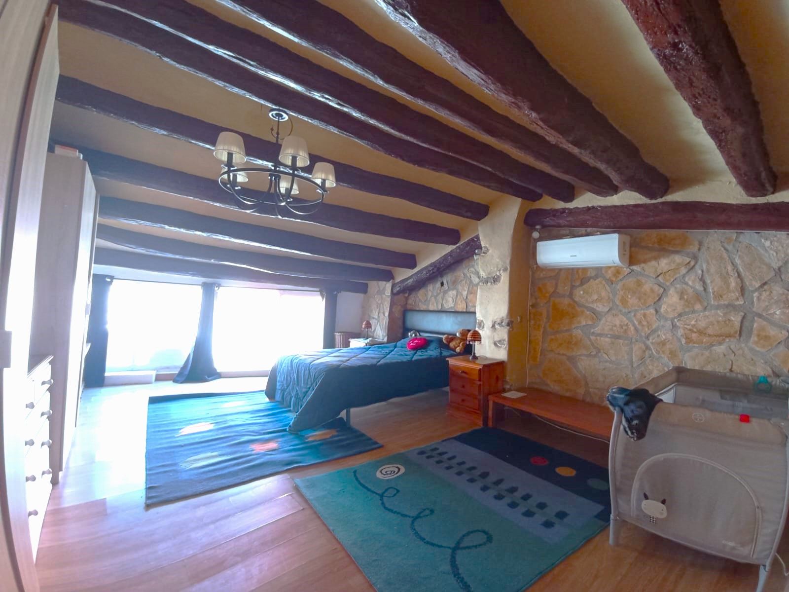 Bedroom of Country house for sale in Vandellòs i l'Hospitalet de l'Infant  with Air Conditioner, Heating and Terrace