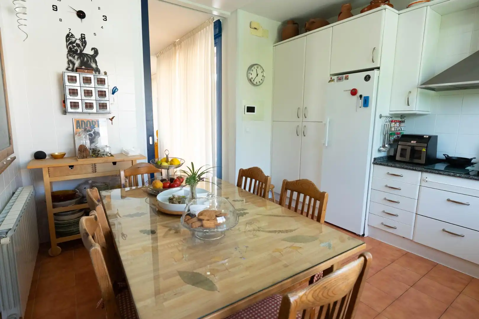 Küche von Haus oder Chalet zum Verkauf in Madrid mit Klimaanlage, Heizung und Privatgarten