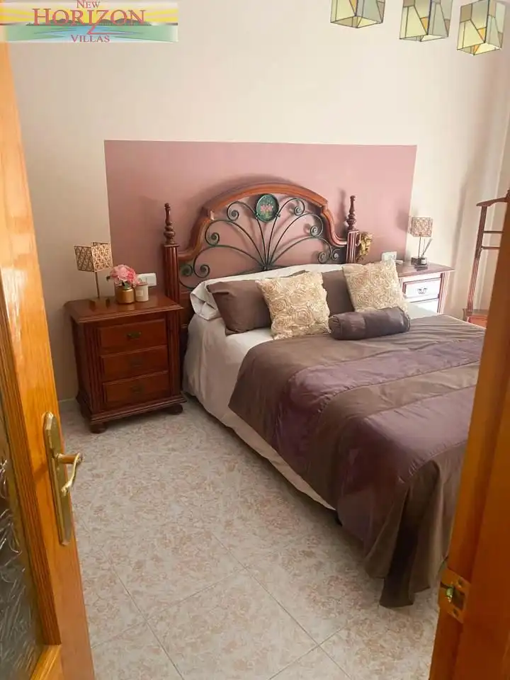 Bedroom of Flat for sale in Albox  with Air Conditioner, Furnished and Balcony
