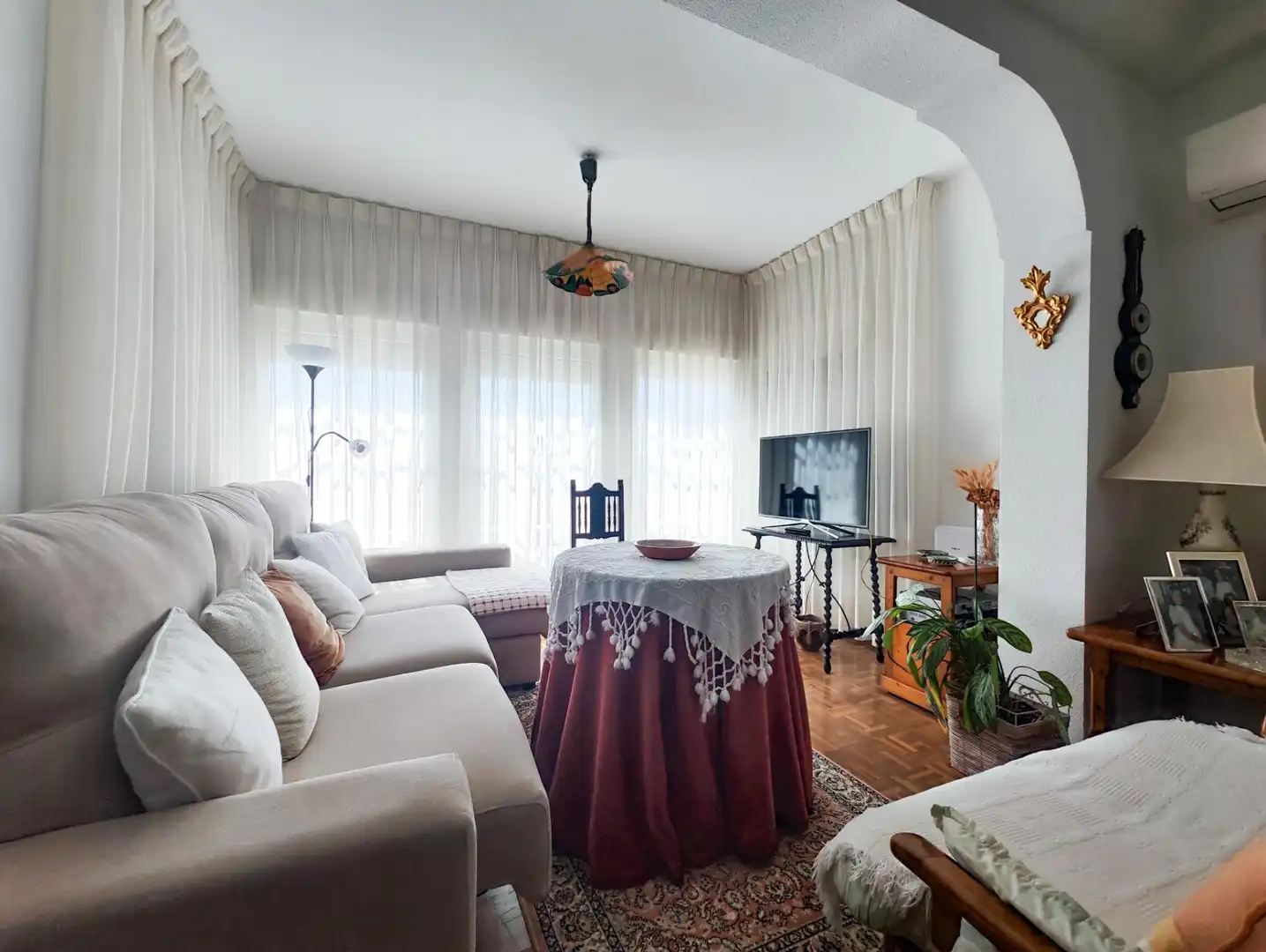 Living room of Houses for sale in Puertollano  with Air Conditioner, Heating and Private garden