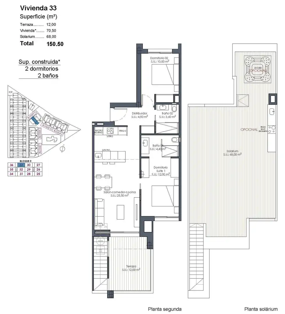 Attique avec piscine à vendre à N/A, imagen 35