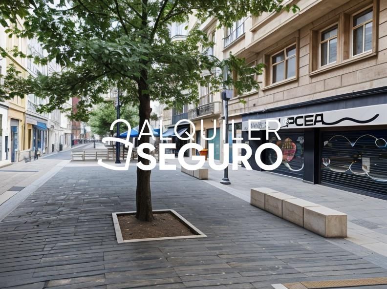 Exterior view of Flat to rent in A Coruña Capital   with Furnished