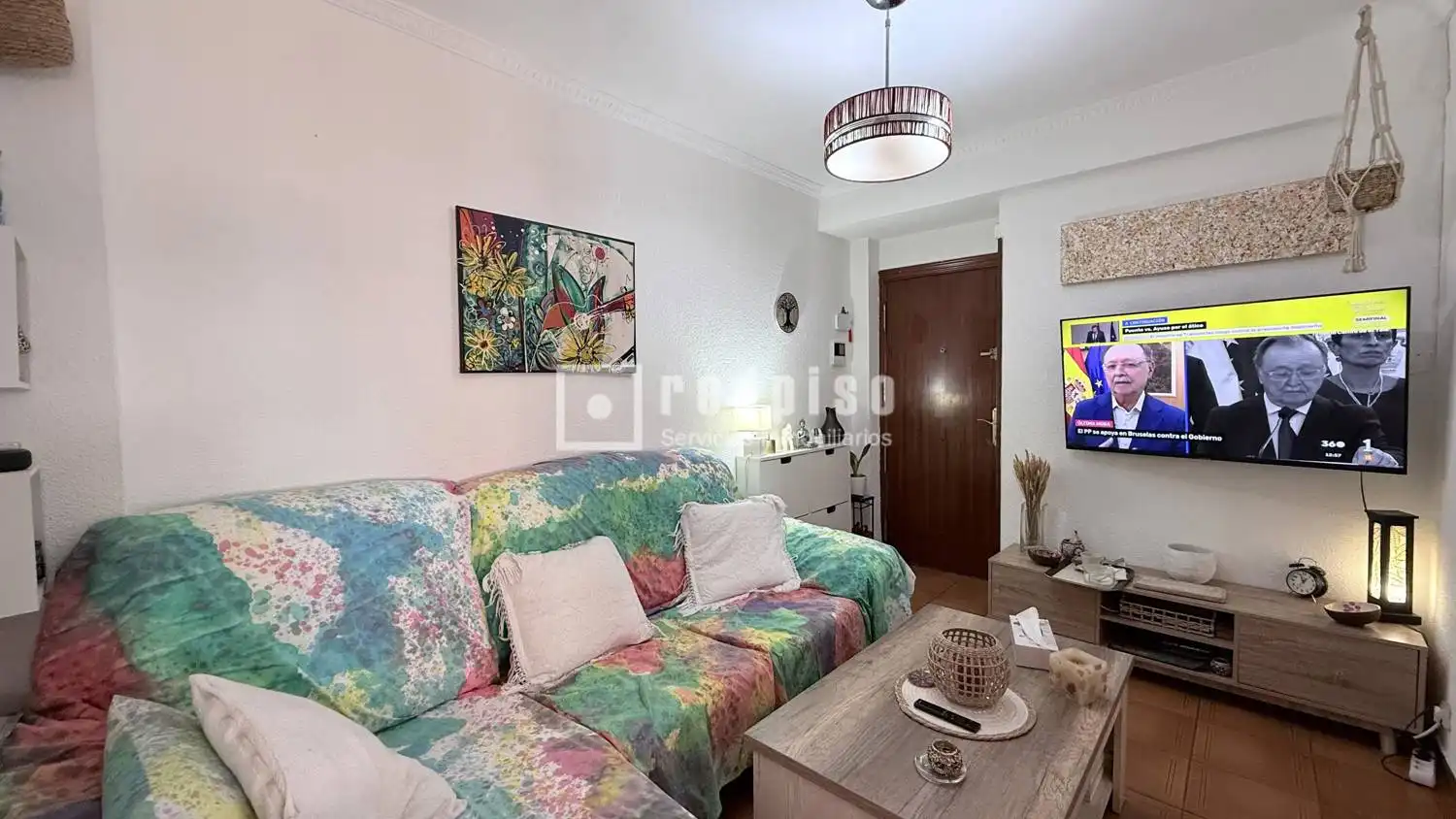 Sala de estar de Piso en venta en Madrid con Aire acondicionado, Calefacción y Jardín privado