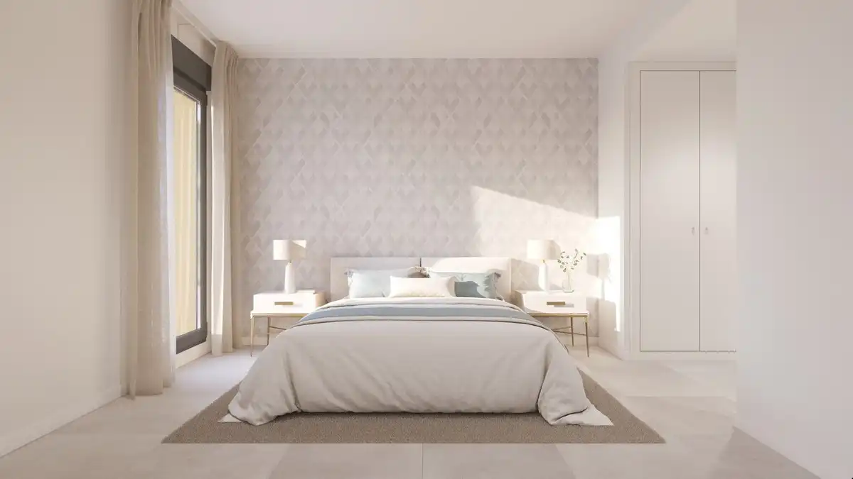 Habitación de Apartamento en venta en Mijas con Aire acondicionado, Terraza y Trastero