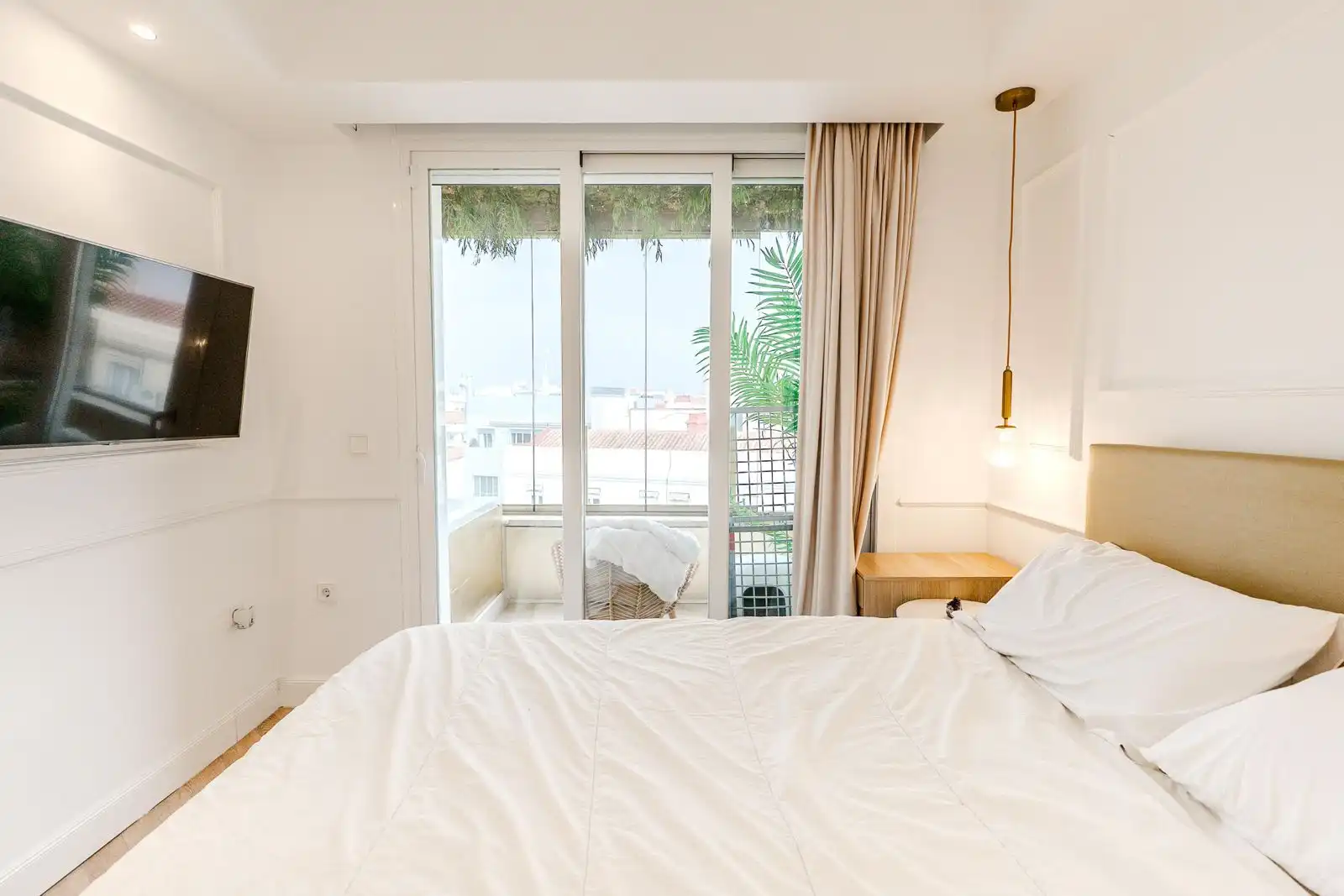 Bedroom of Attic for sale in Madrid  with Air Conditioner, Heating and Parquet flooring