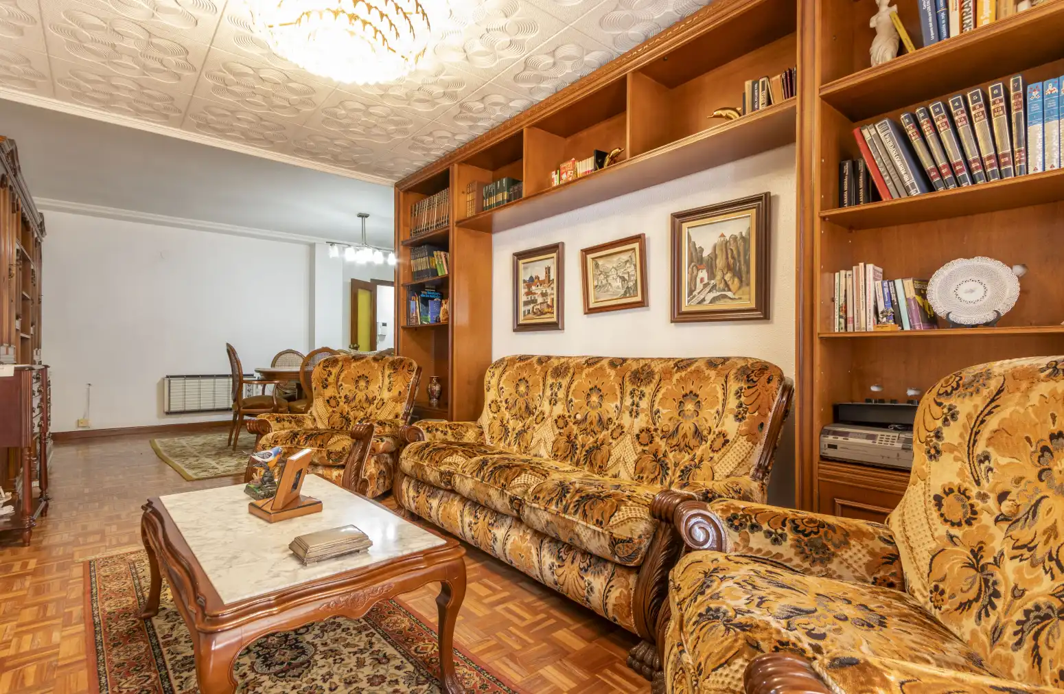 Sala d'estar de Pis en venda en Almàssera amb Terrassa i Balcó