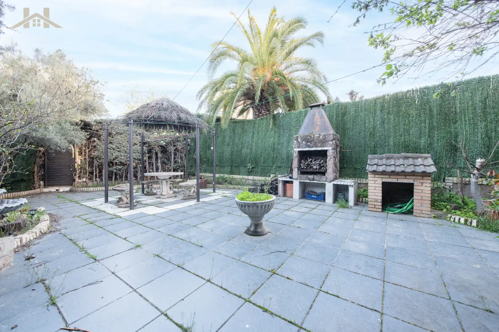 Terraza de Casa adosada en venta en Pozuelo de Alarcón con Aire acondicionado, Calefacción y Jardín privado