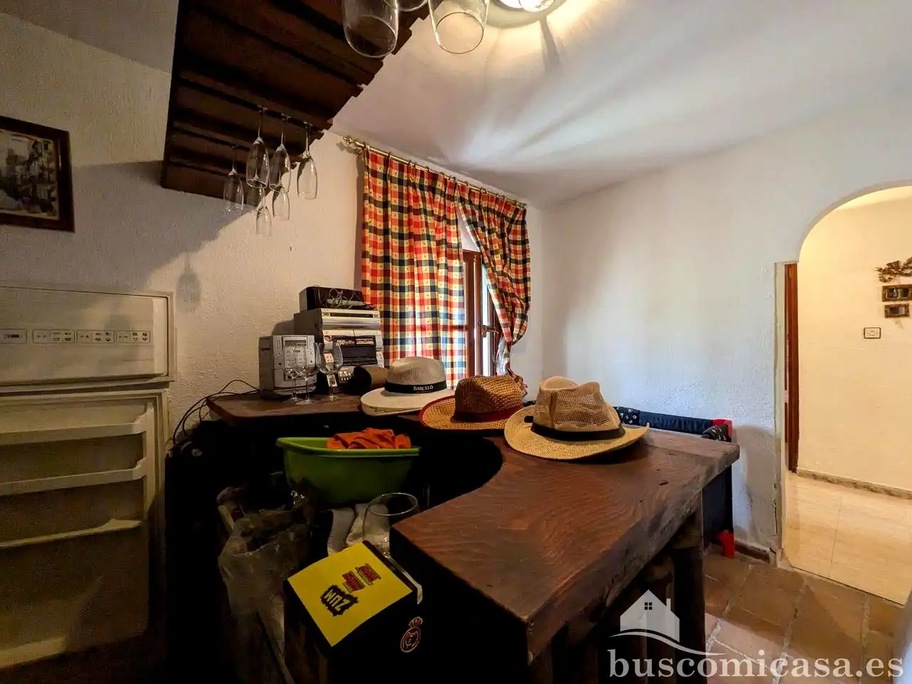 Cuina de Finca rústica en venda en Baeza amb Jardí privat, Terrassa i Traster