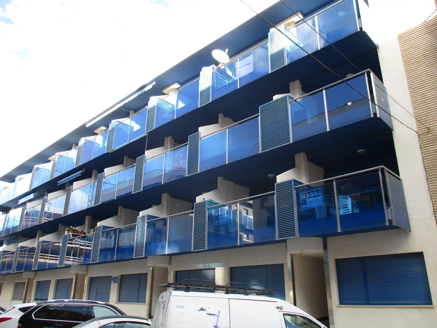 Vista exterior de Piso en venta en Peñíscola / Peníscola con Aire acondicionado, Terraza y Amueblado