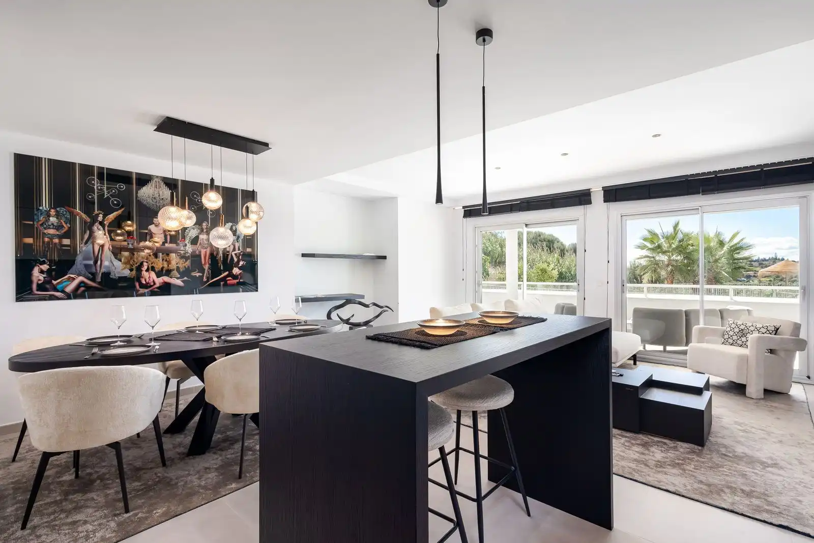 Comedor de Apartamento en venta en Benalmádena con Terraza, Trastero y Amueblado