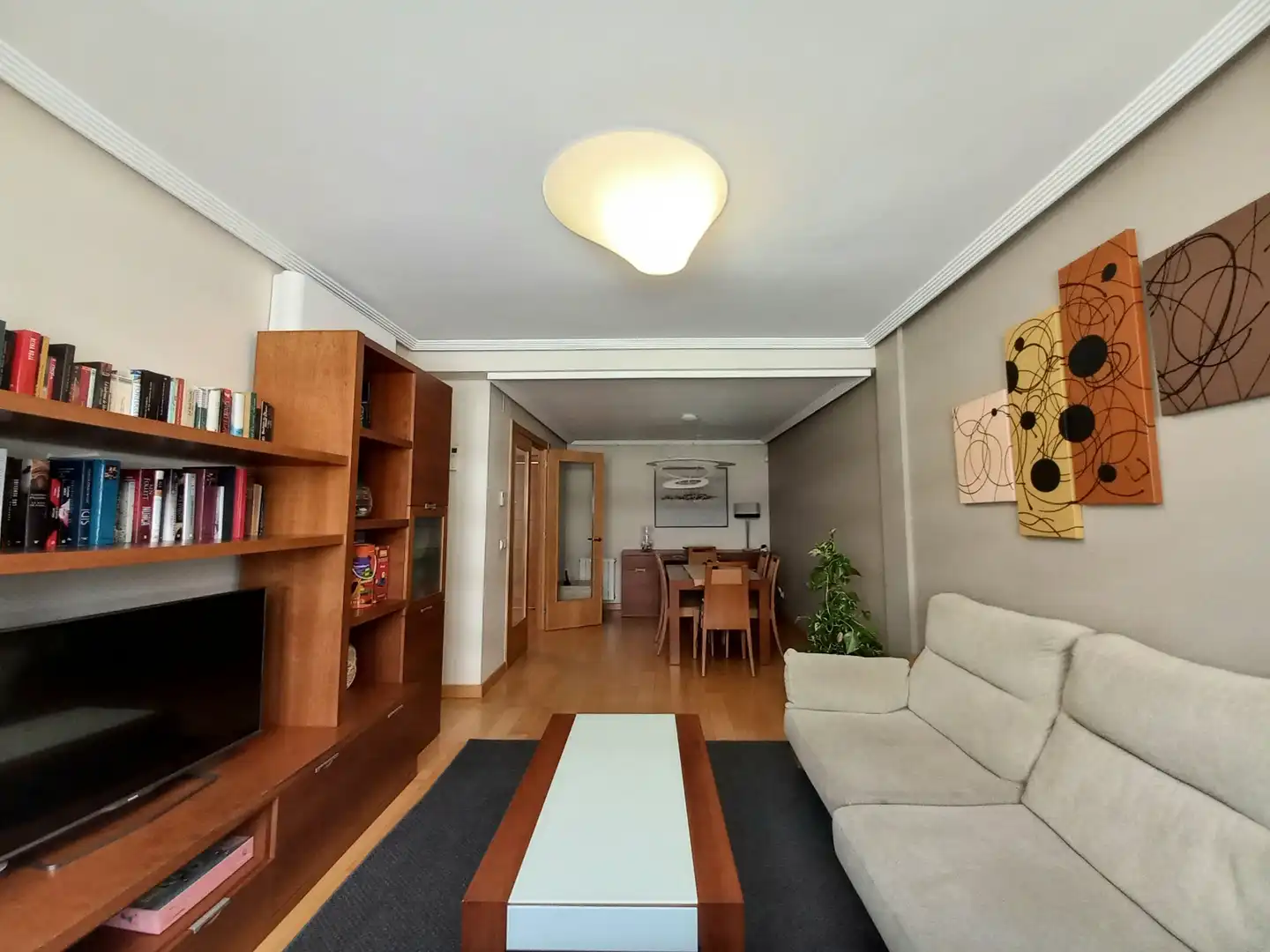 Living room of Duplexes for sale in Burgos Capital  with Air Conditioner, Heating and Terrace
