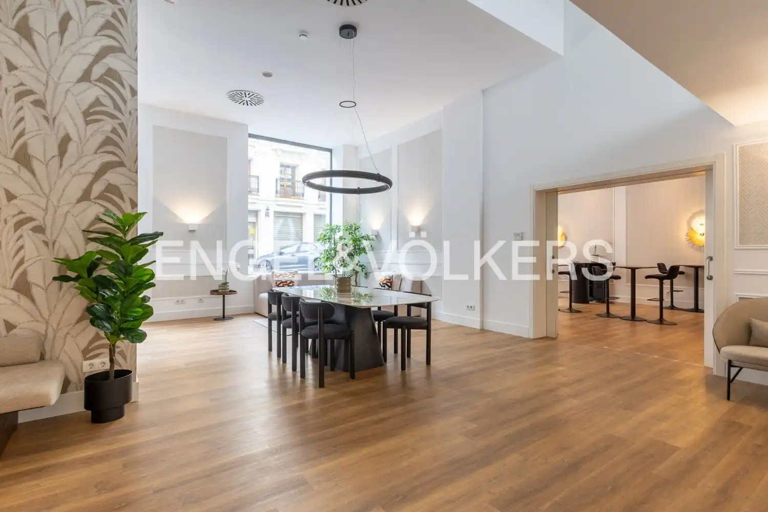 Comedor de Piso de alquiler en Valencia con Aire acondicionado, Calefacción y Jardín privado