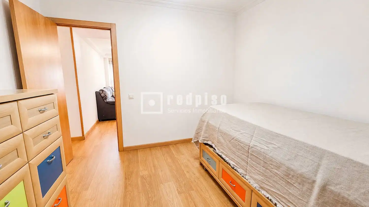Schlafzimmer von Wohnung zum Verkauf in Valencia mit Klimaanlage