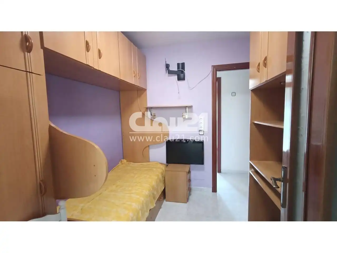 Bedroom of Flat for sale in Cercs  with Heating, Furnished and Balcony