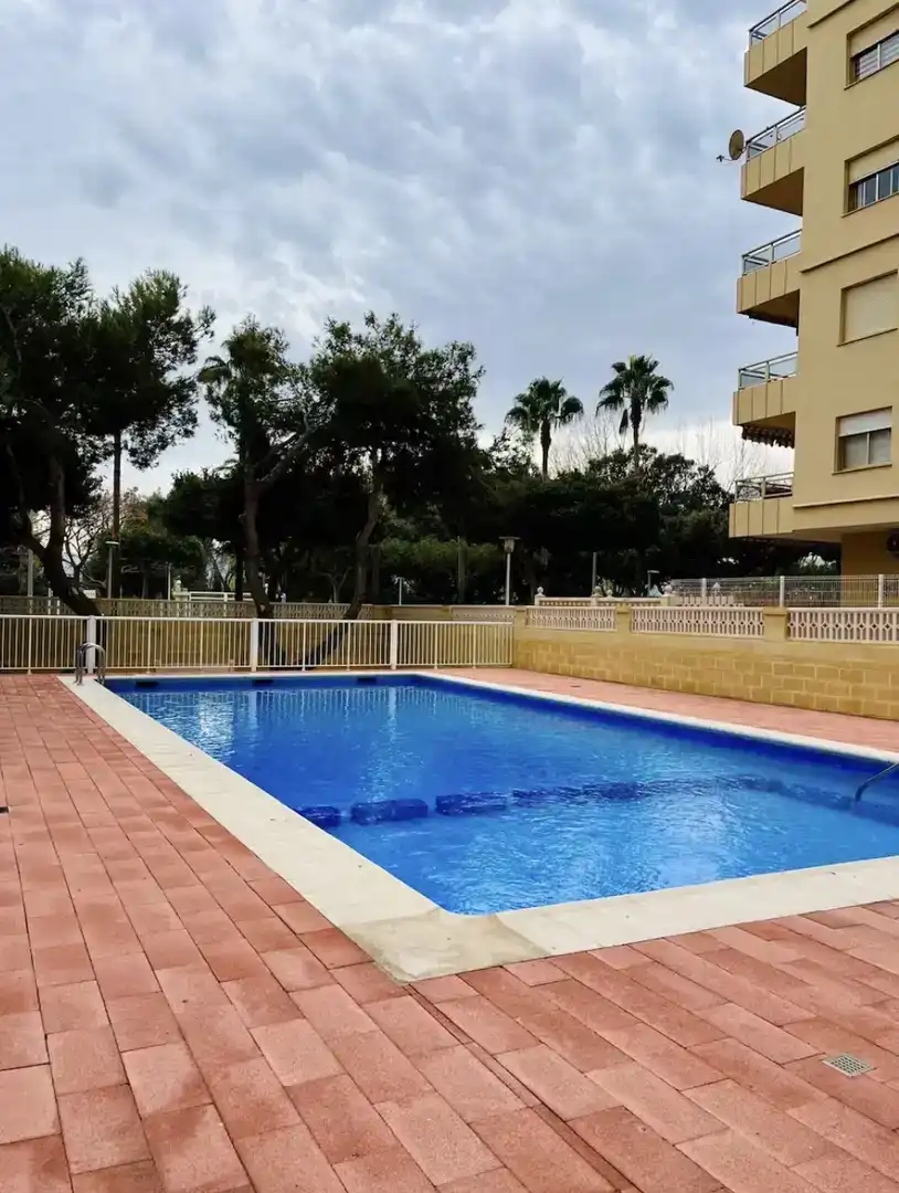 Schwimmbecken von Wohnung zur Miete in Cullera mit Klimaanlage, Parkett und Abstellraum