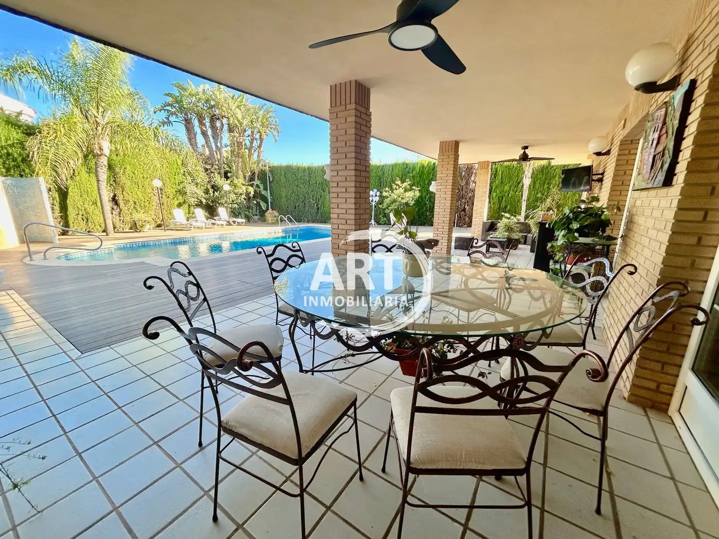 Garden of Houses for sale in L'Eliana  with Air Conditioner, Heating and Private garden