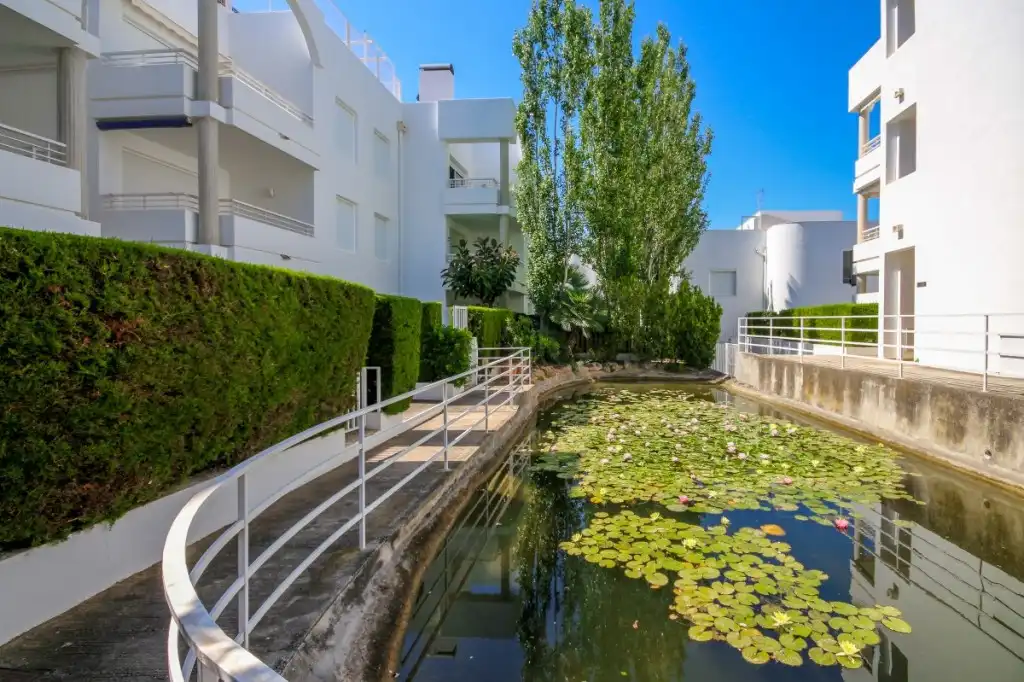 Vista exterior de Planta baja en venta en Pollença con Aire acondicionado, Jardín privado y Terraza