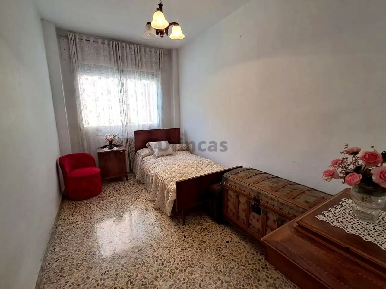 Bedroom of Flat for sale in Teruel  with Heating, Terrace and Storage room