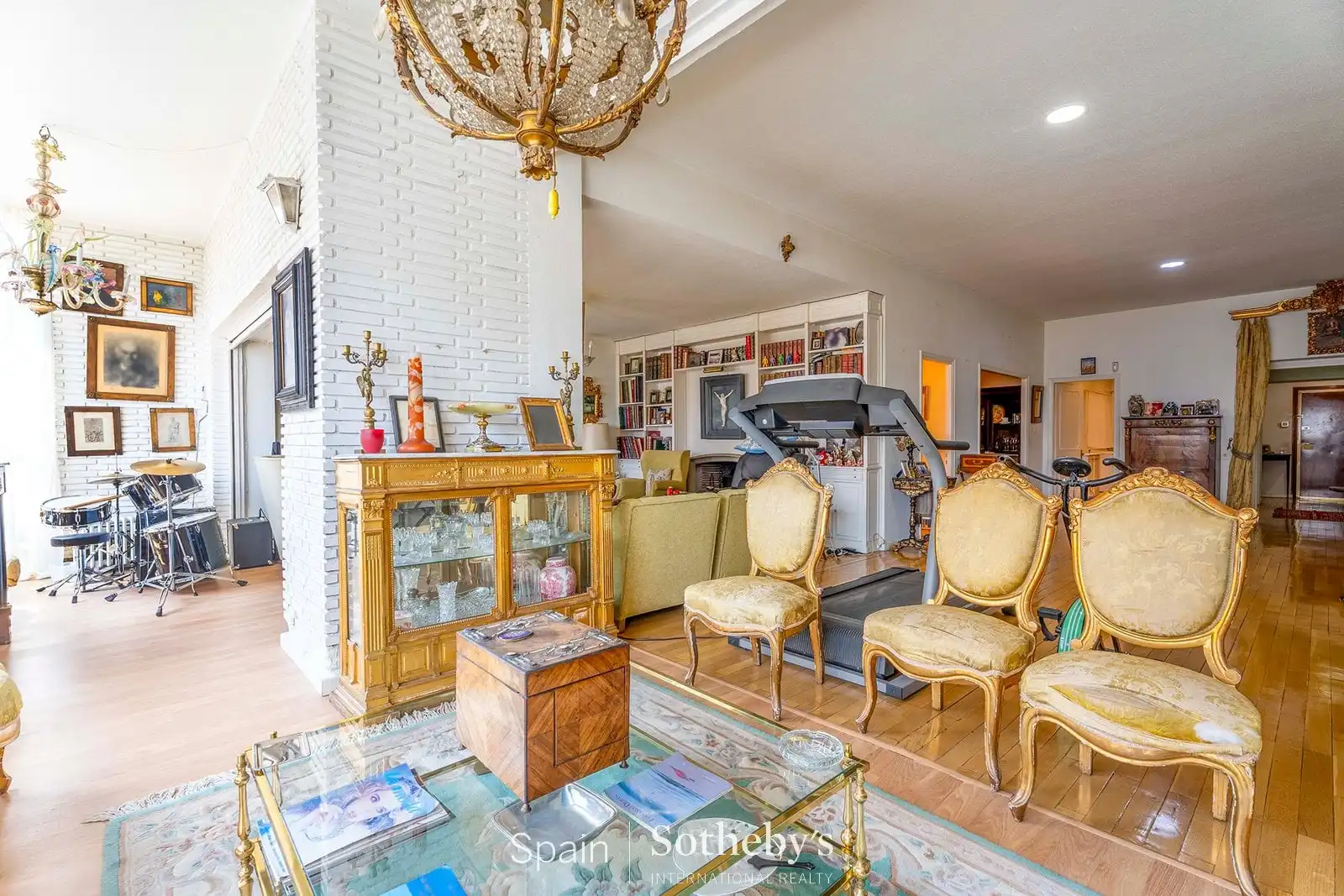 Sala de estar de Apartamento en venta en Madrid con Aire acondicionado, Calefacción y Trastero