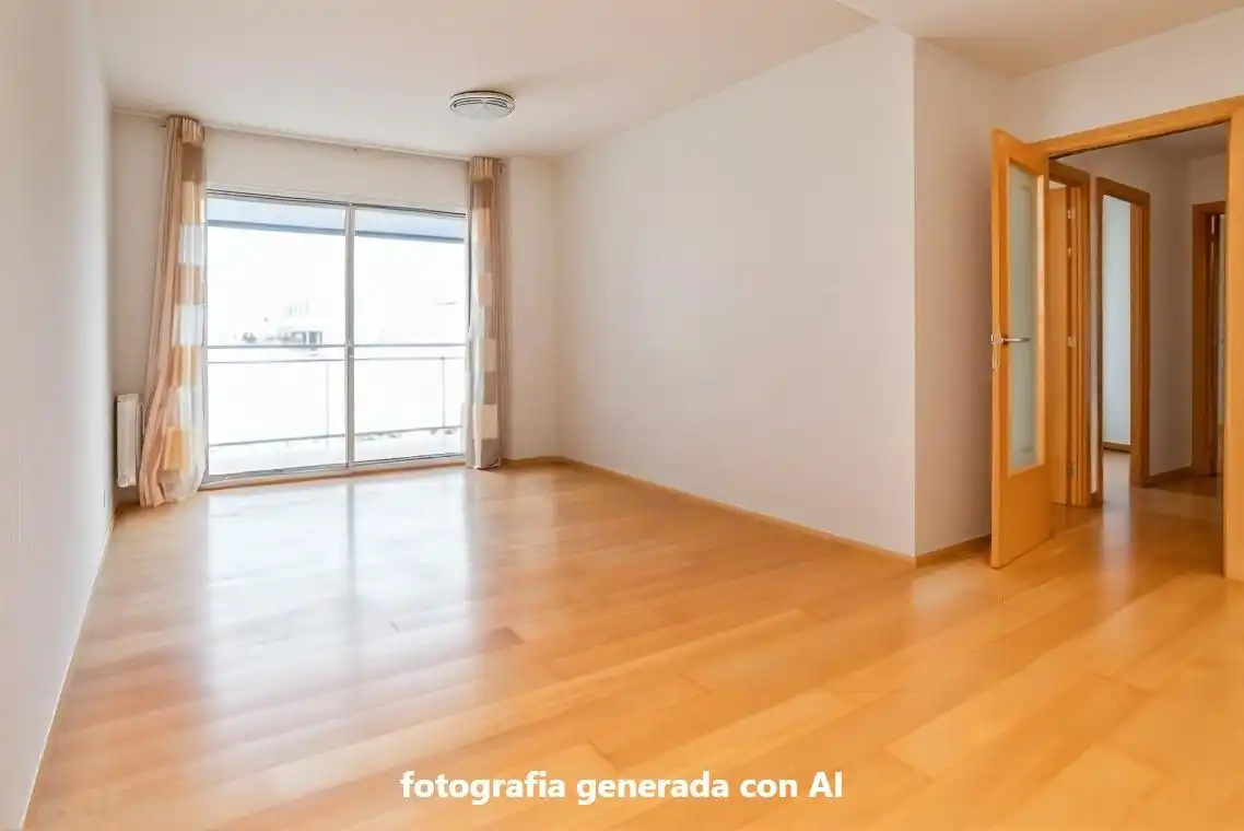 Schlafzimmer von Wohnung zum Verkauf in Badalona mit Heizung, Parkett und Terrasse