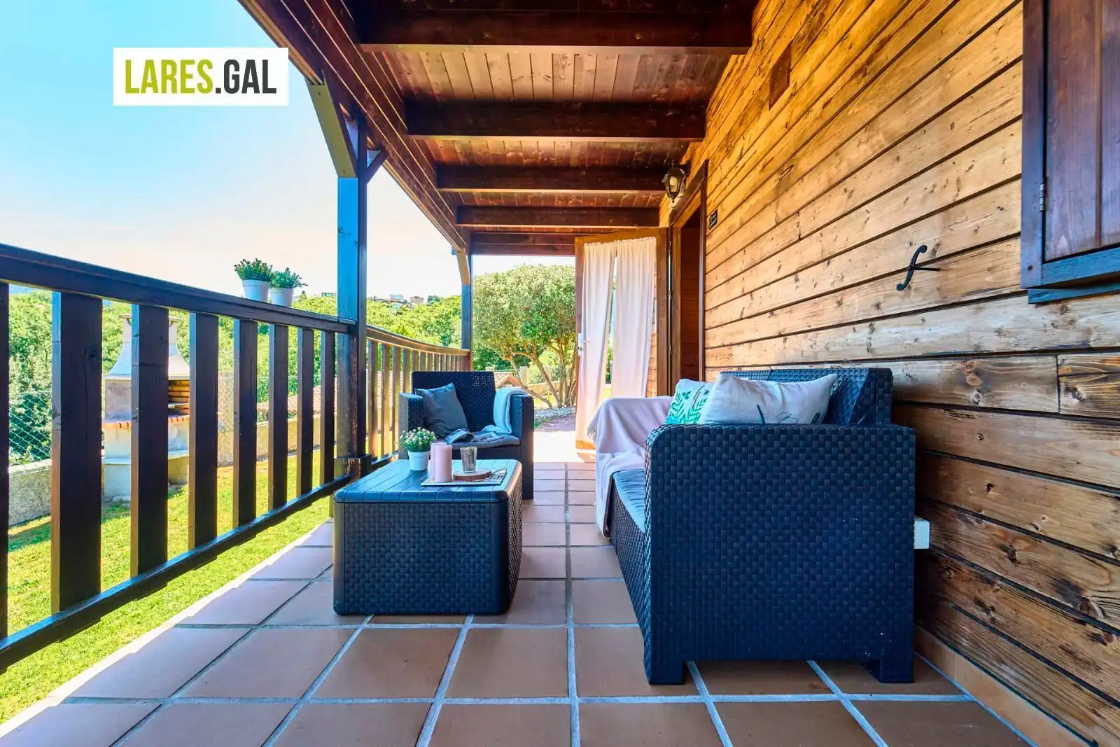 Terrasse von Grundstücke zum Verkauf in Bueu