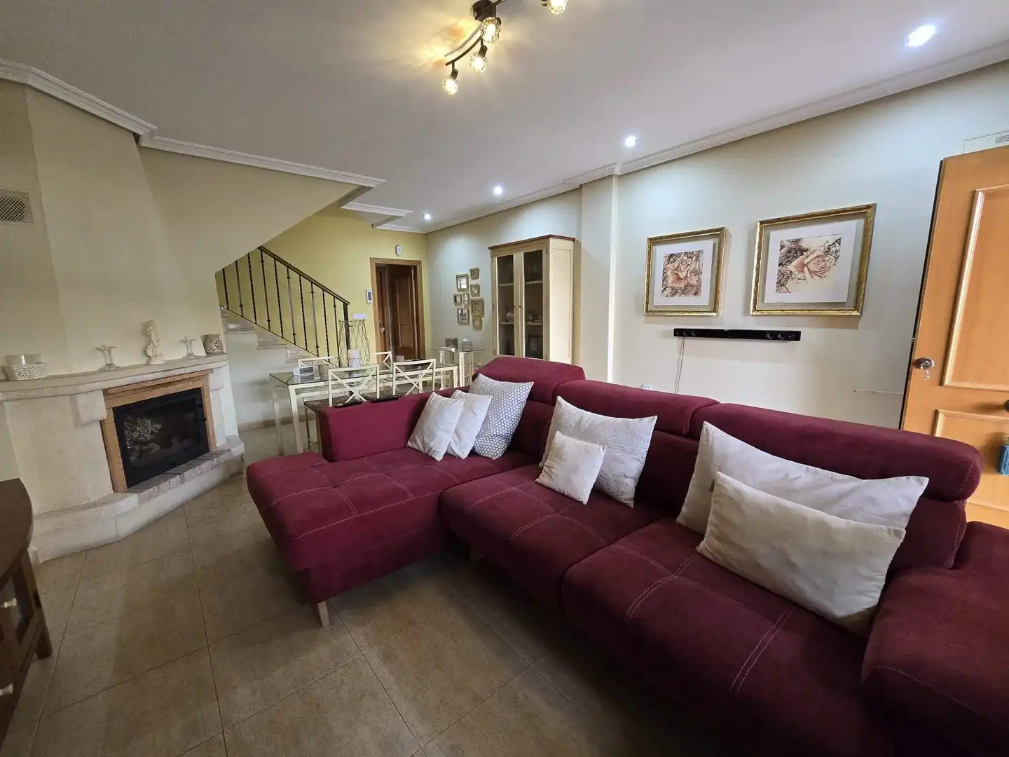 Sala de estar de Casa o chalet en venta en Elche / Elx con Aire acondicionado y Trastero