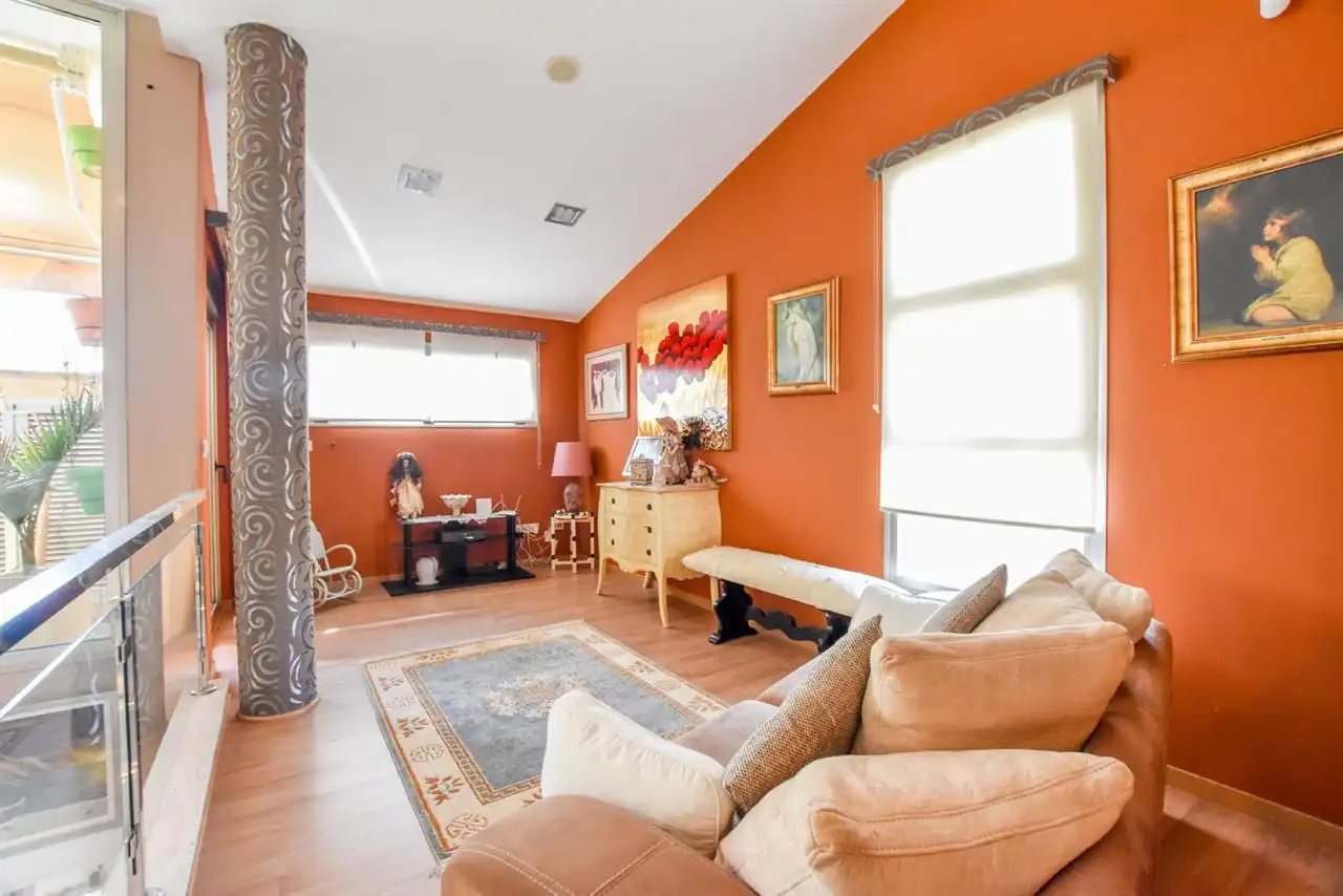 Sala de estar de Casa o chalet en venta en Águilas con Aire acondicionado, Jardín privado y Trastero