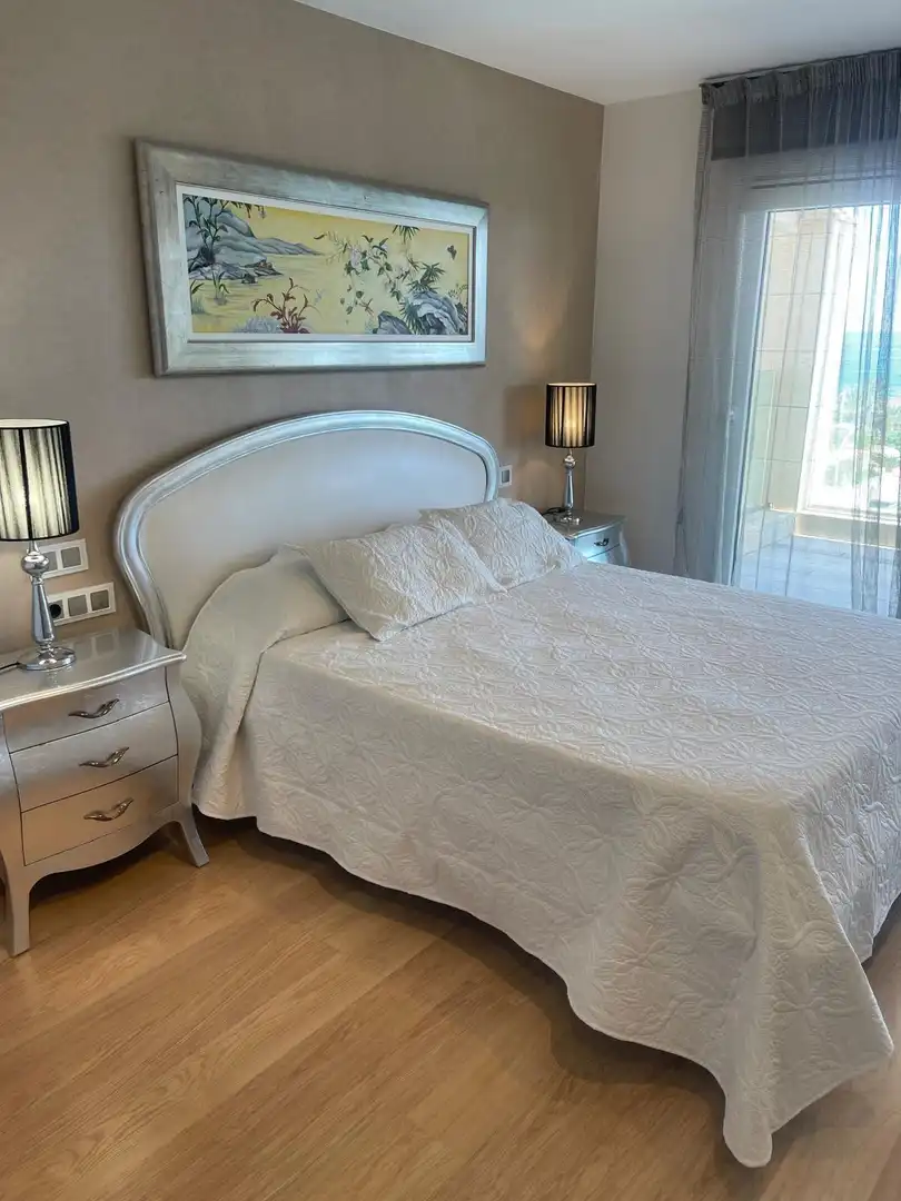 Schlafzimmer von Haus oder Chalet zur Miete in Elche / Elx mit Klimaanlage, Heizung und Privatgarten