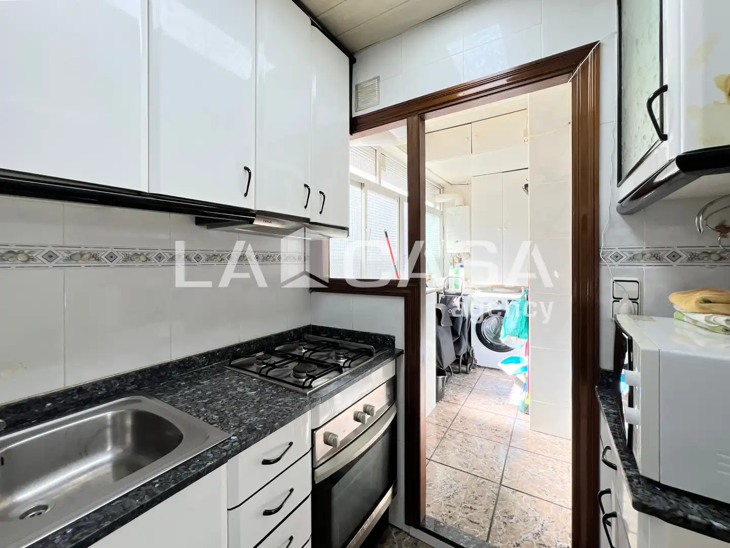 Cocina de Piso en venta en Badalona con Calefacción