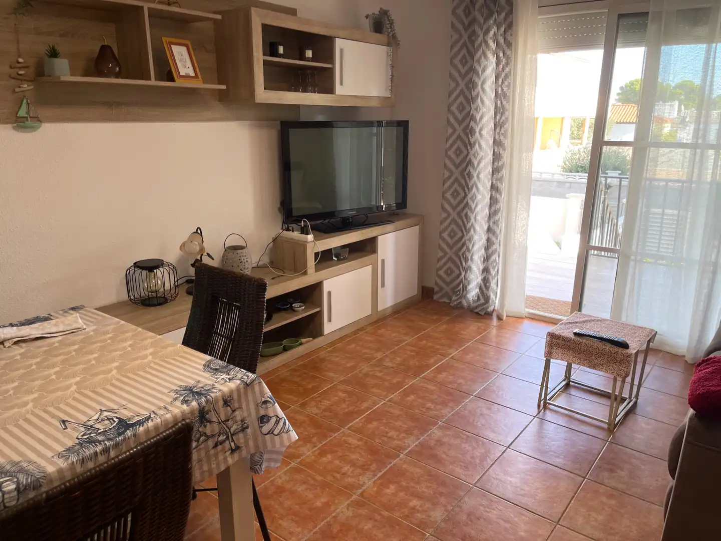 Sala d'estar de Apartament de lloguer en Miami Platja