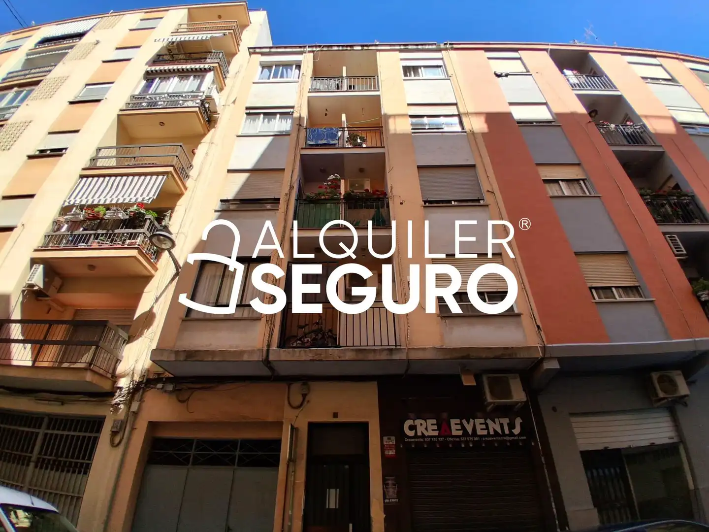 Exterior view of Flat for rent in Vila-real  with Air Conditioner, Terrace and Furnished