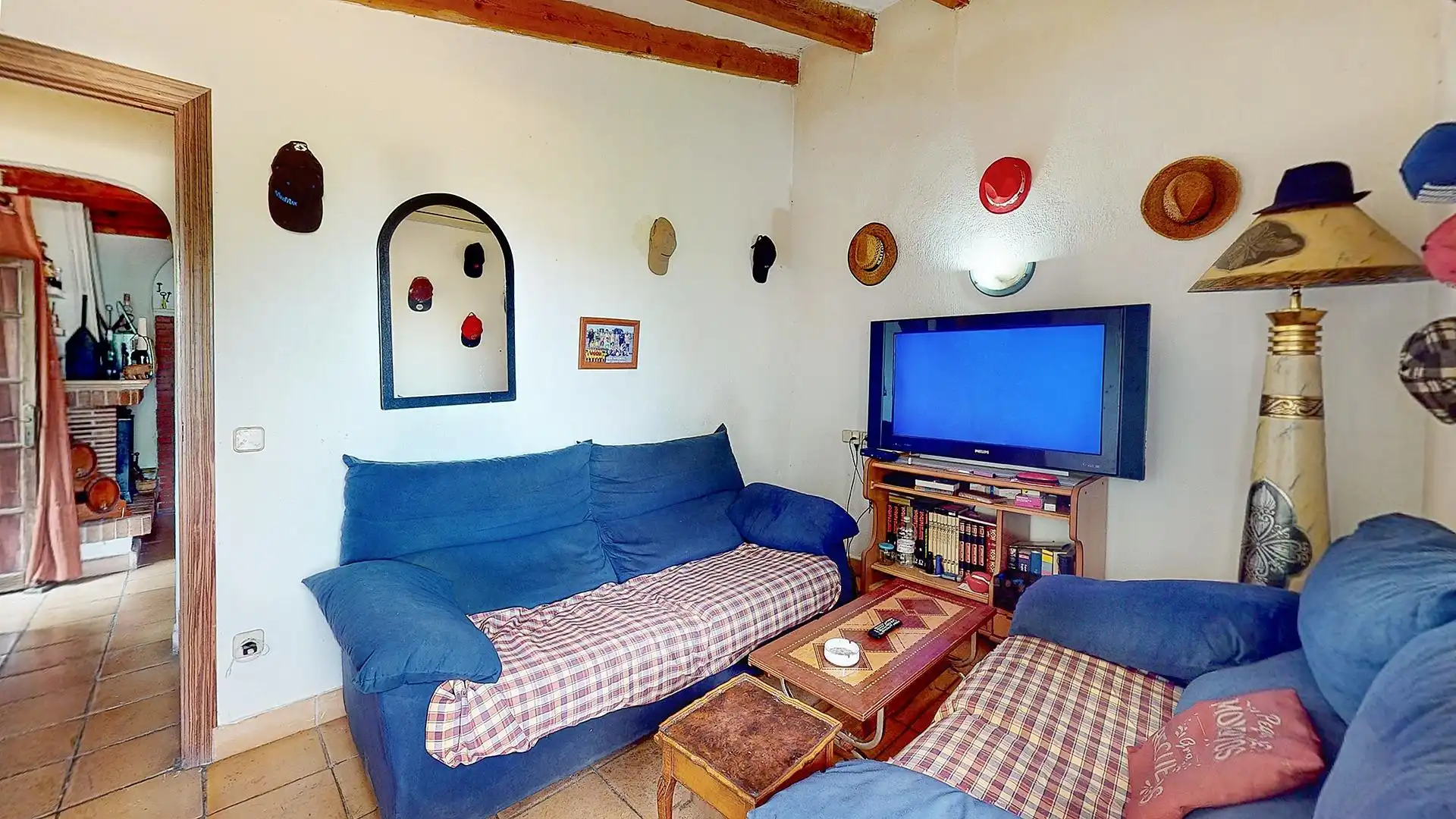 Sala d'estar de Finca rústica en venda en  Palma de Mallorca