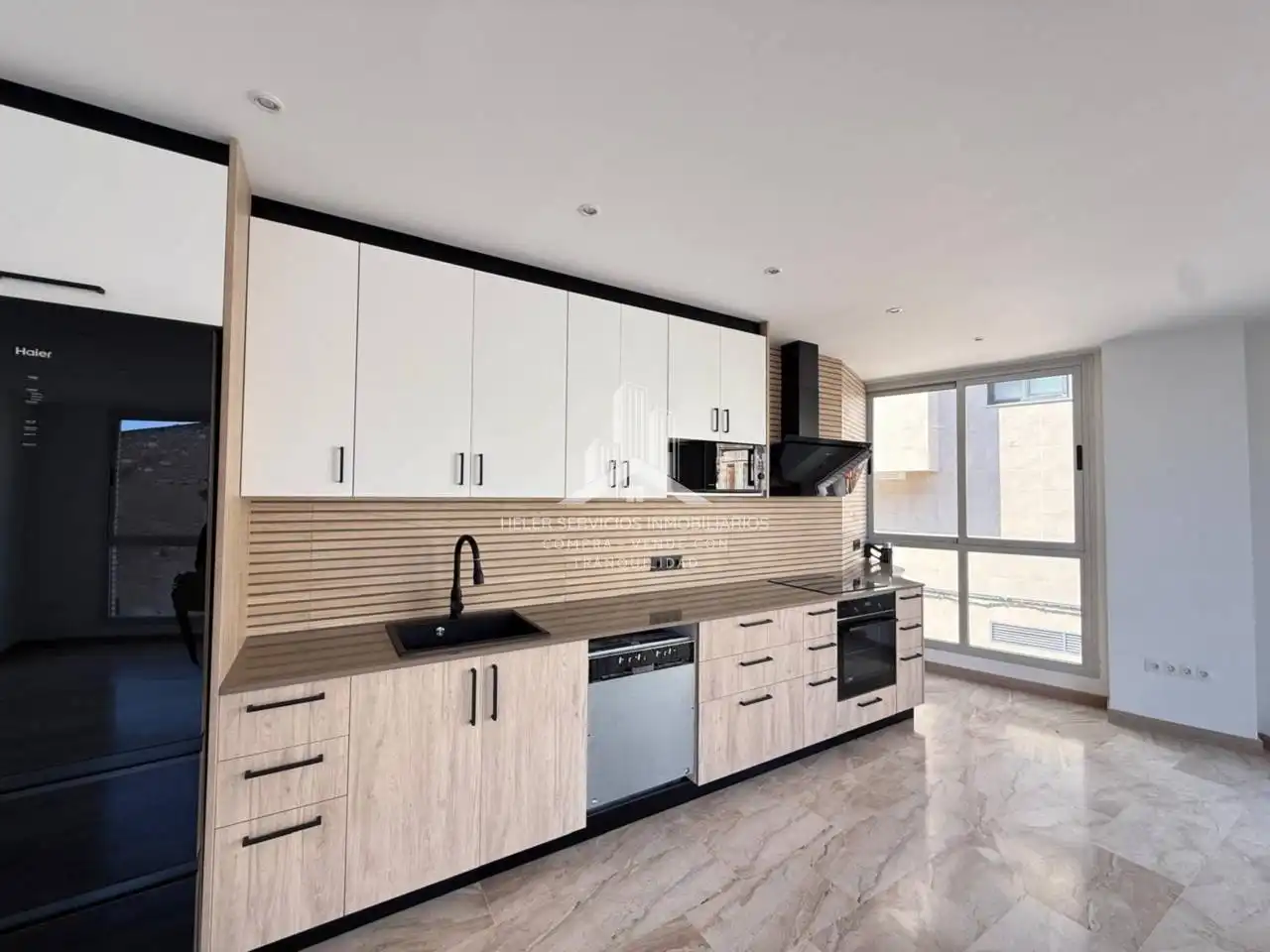 Cocina de Piso en venta en Castellón de la Plana / Castelló de la Plana con Aire acondicionado, Calefacción y Alarma