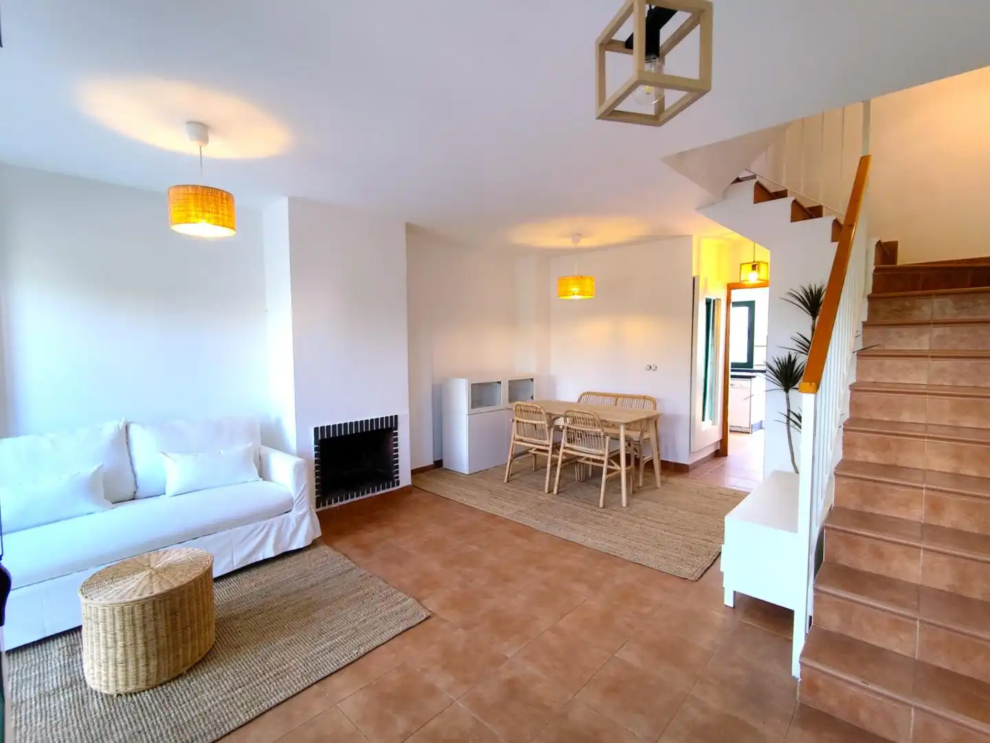 Sala de estar de Casa adosada en venta en El Portil con Amueblado