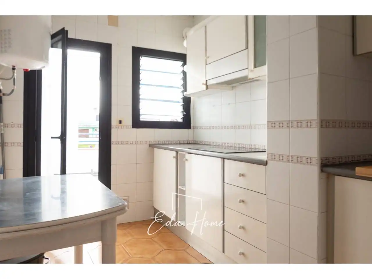 Kitchen of Flat for sale in Cubelles  with Terrace and Balcony