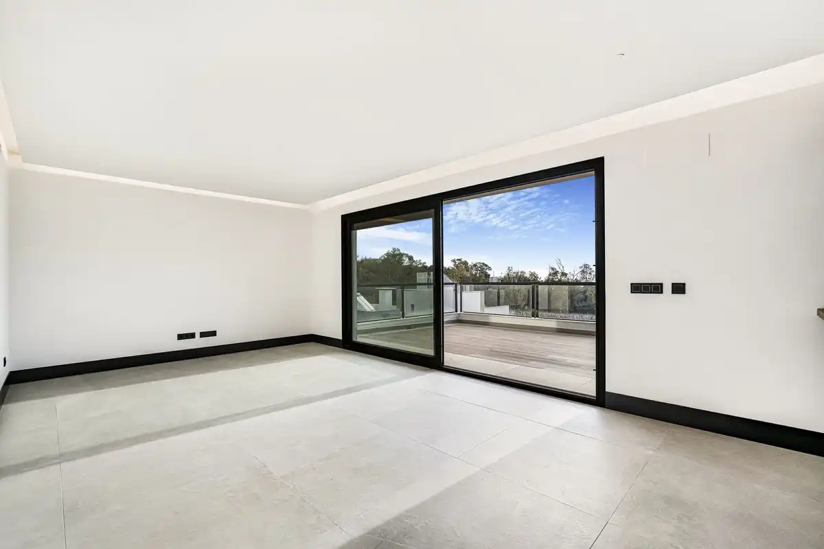 Sala de estar de Dúplex de alquiler en Marbella con Aire acondicionado, Terraza y Se aceptan mascotas