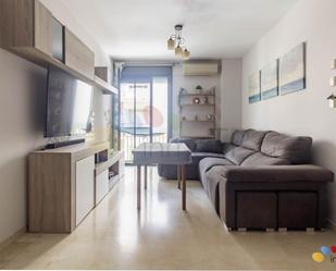 Living room of Flat to rent in  Huelva Capital  with Air Conditioner and Balcony