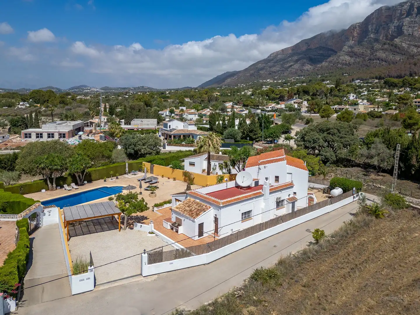 Exterior view of Houses for sale in Jávea / Xàbia  with Air Conditioner, Heating and Private garden