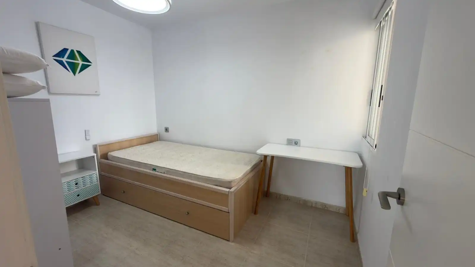 Schlafzimmer von Wohnung zum Verkauf in Alicante / Alacant mit Klimaanlage, Heizung und Privatgarten