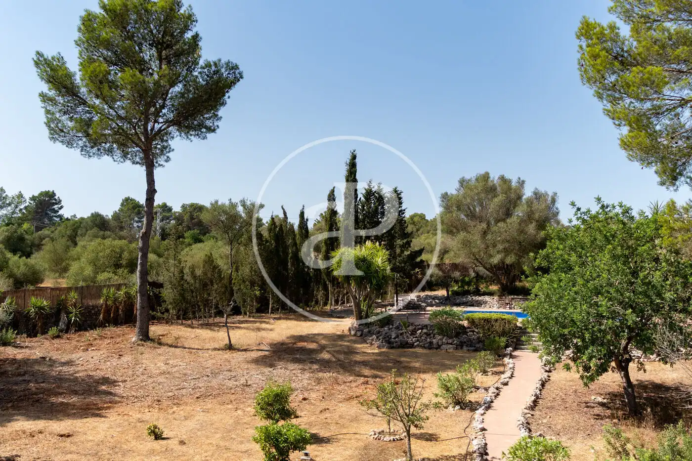 Garden of Houses for sale in Algaida  with Air Conditioner, Heating and Private garden