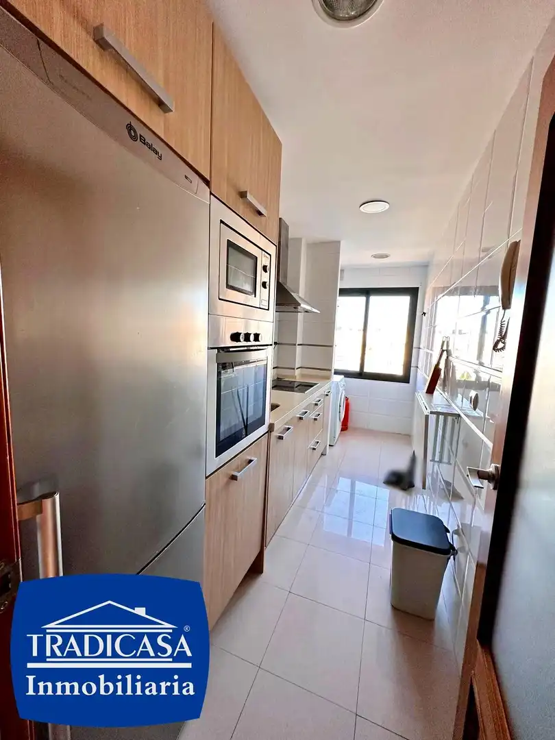 Kitchen of Flat for sale in Jerez de la Frontera  with Air Conditioner, Private garden and Terrace